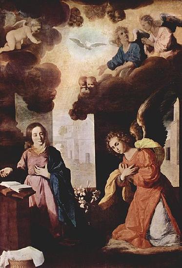 Francisco de Zurbaran La Anunciacion oil painting image